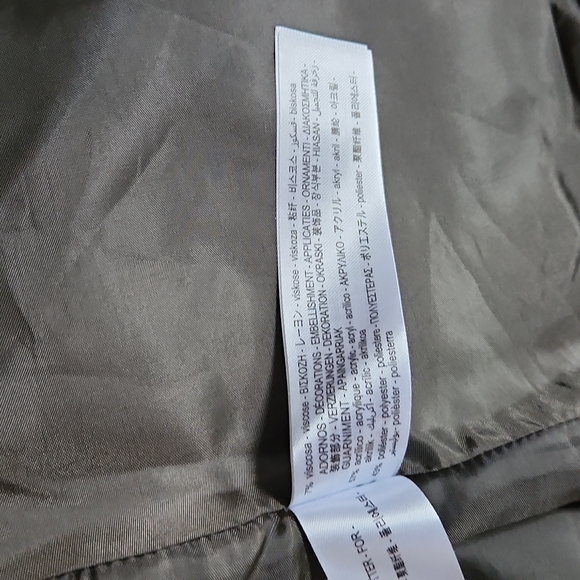 NWOT Zara Fall Coat Jacket Faux Fur Hood Size S - Picture 8 of 8